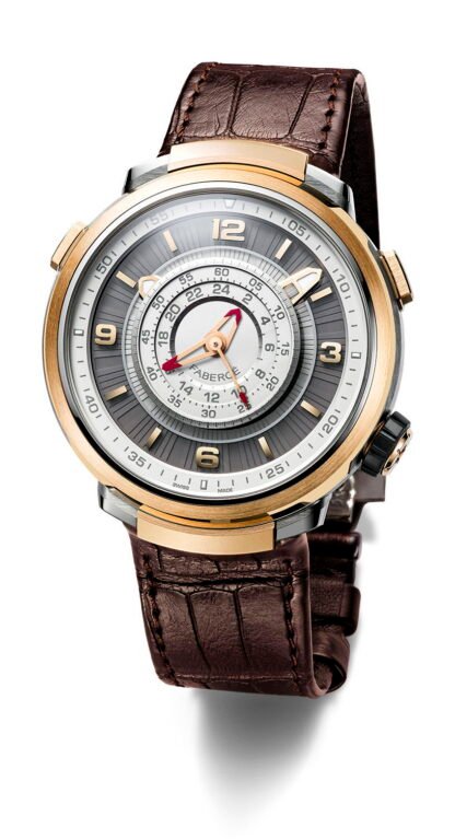 Fabergé Visionnaire Chronograph Rose Gold White