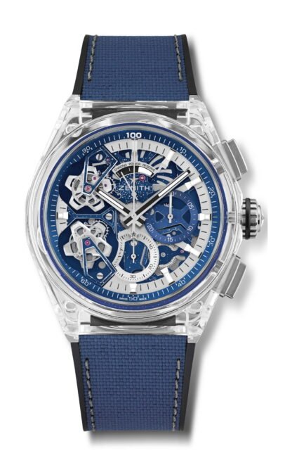 Zenith Defy 21 Double Tourbillon Sapphire Blue