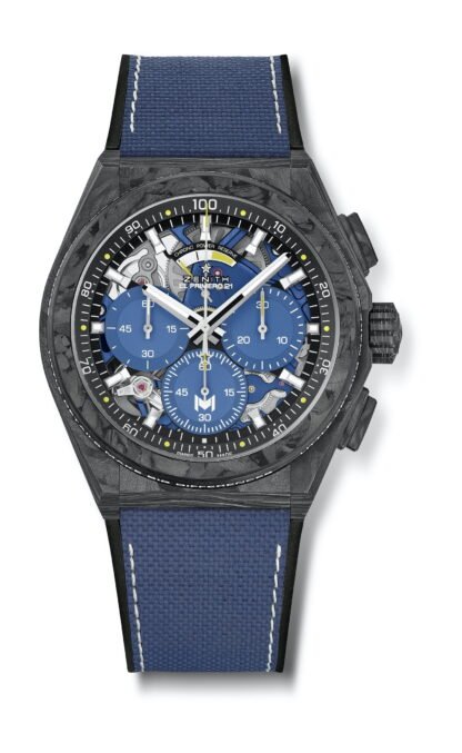 Zenith Defy 21 Patrick Mouratoglou Edition Blue