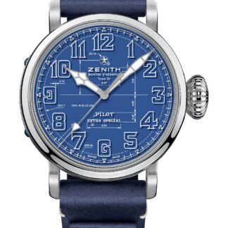 Zenith Pilot Type 20 Blueprint Blue
