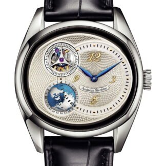 Andreas Strehler Sauterelle À Heure Mondiale Platinum Silver
