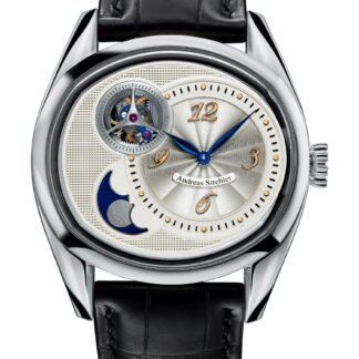 Andreas Strehler Sauterelle À Lune Perpetuelle Platinum Silver