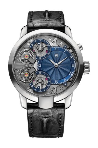 Armin Strom Mirrored Force Resonance Special Edition Guilloché Dial Blue