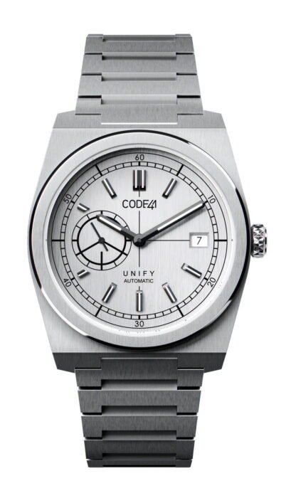 Code41 Unify Small Seconds Steel Silver