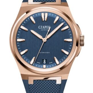 Czapek Antarctique Mount Erebus Deep Blue Rose Gold Blue
