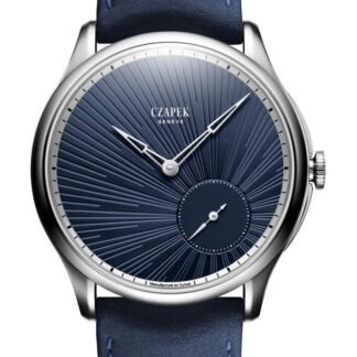 Czapek Promenade Guilloché Bleu Nuit Blue
