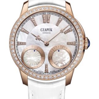 Czapek Quai Des Bergues Lady No.1-Rose Gold White