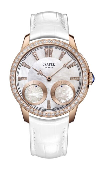 Czapek Quai Des Bergues Lady No.1-Rose Gold White