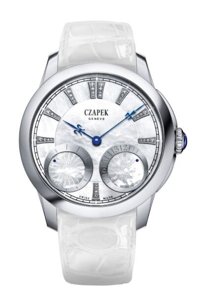 Czapek Quai Des Bergues Lady No.9-Steel White
