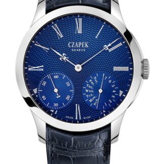 Czapek Quai Des Bergues Sapphire Blue L Blue