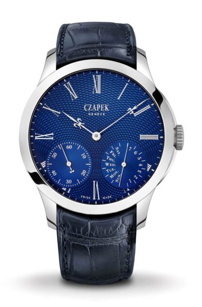 Czapek Quai Des Bergues Sapphire Blue L Blue