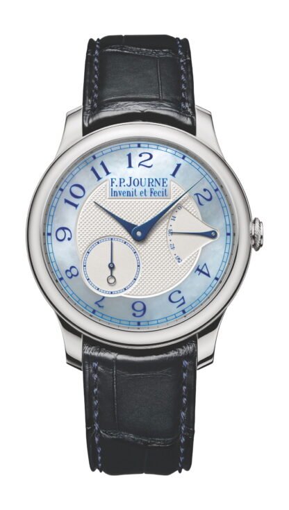 F.P.Journe Chronomètre Souverain Mother Of Pearl Blue, White