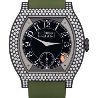 F.P.Journe Élégante 40 Titalyt 12 Rows Of Diamonds Black