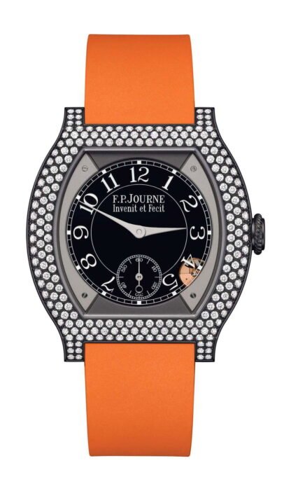 F.P.Journe Élégante 40 Titalyt 12 Rows Of Diamonds Black