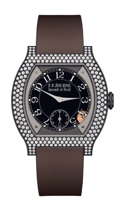F.P.Journe Élégante 40 Titalyt 12 Rows Of Diamonds Black