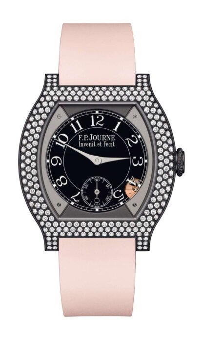 F.P.Journe Élégante 40 Titalyt 12 Rows Of Diamonds Black