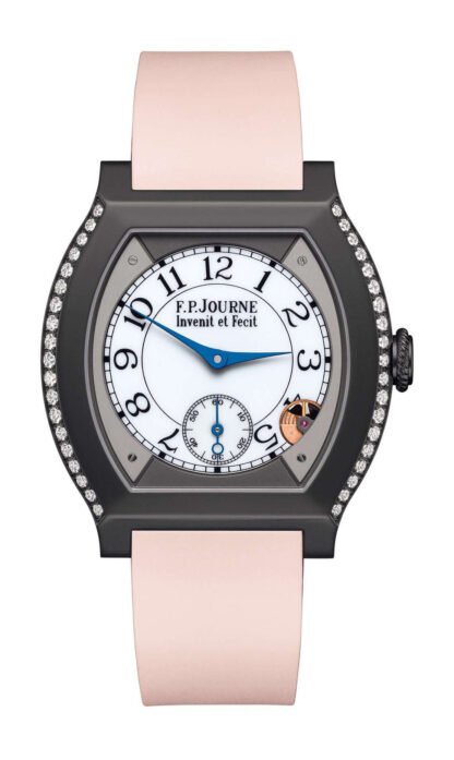 F.P.Journe Élégante 40 Titalyt 2 Rows Of Diamonds White
