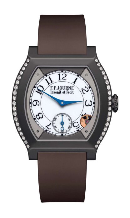 F.P.Journe Élégante 40 Titalyt 2 Rows Of Diamonds White