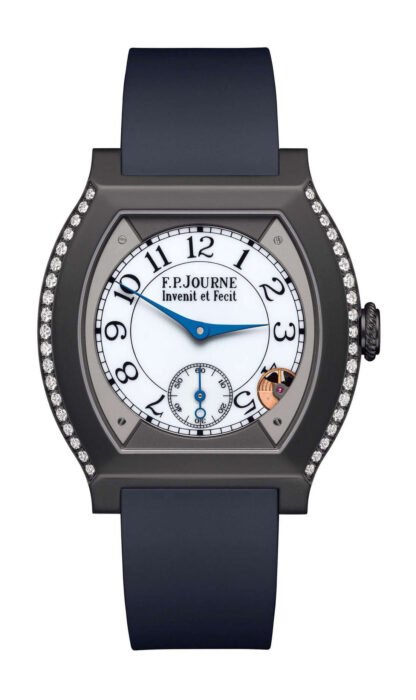 F.P.Journe Élégante 40 Titalyt 2 Rows Of Diamonds White