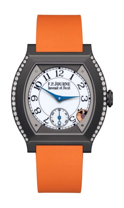 F.P.Journe Élégante 40 Titalyt 2 Rows Of Diamonds White