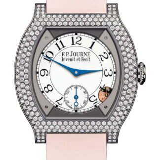 F.P.Journe Élégante 40 Titanium 12 Rows Of Diamonds White