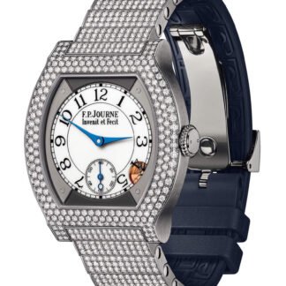 F.P.Journe Élégante 40 Titanium 12 Rows Of Diamonds With Set Bracelet White