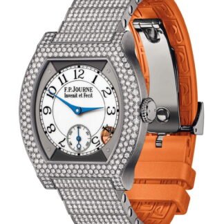 F.P.Journe Élégante 40 Titanium 12 Rows Of Diamonds With Set Bracelet White