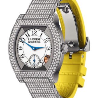 F.P.Journe Élégante 40 Titanium 12 Rows Of Diamonds With Set Bracelet White