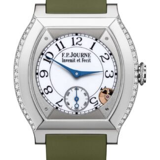 F.P.Journe Élégante 40 Titanium 2 Rows Of Diamonds White