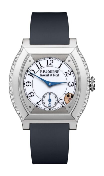 F.P.Journe Élégante 40 Titanium 2 Rows Of Diamonds White