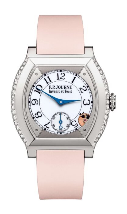 F.P.Journe Élégante 40 Titanium 2 Rows Of Diamonds White
