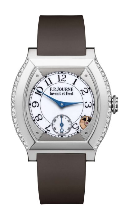 F.P.Journe Élégante 40 Titanium 2 Rows Of Diamonds White
