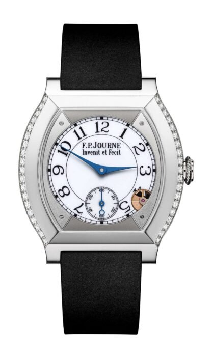 F.P.Journe Élégante 40 Titanium 2 Rows Of Diamonds White