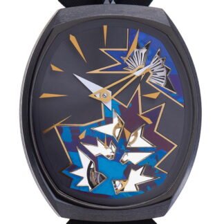 Fiona Krüger Entropy I, Purple Pow Artistic Dial, Black, Gray, Purple