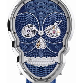 Fiona Krüger Petit Skull (Blue) Artistic Dial, Blue
