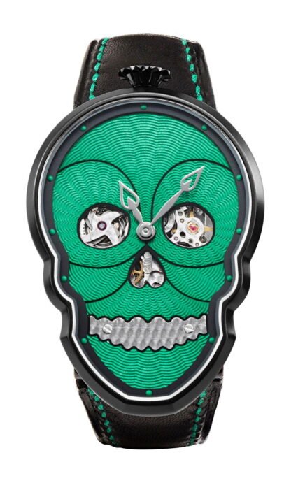 Fiona Krüger Petit Skull (Green/Black) Artistic Dial, Green