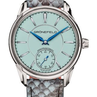 Grönefeld 1941 Principia Automatic Turquoise Dial St Blue
