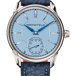 Grönefeld 1941 Principia Automatica Light Blue Dial St Blue