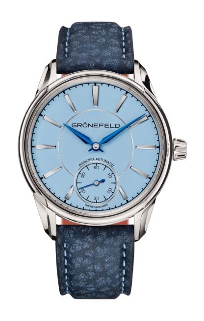 Grönefeld 1941 Principia Automatica Light Blue Dial St Blue