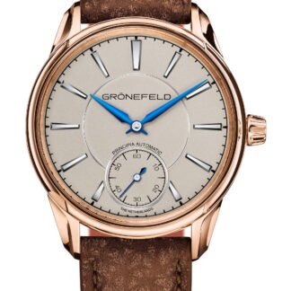 Grönefeld 1941 Principia Automatica Rhodium Dial Rg Silver
