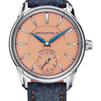 Grönefeld 1941 Principia Automatica Salmon Dial Wg Salmon