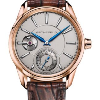 Grönefeld 1941 Remontoire Constant Force Rhodium Dial Rg Gray