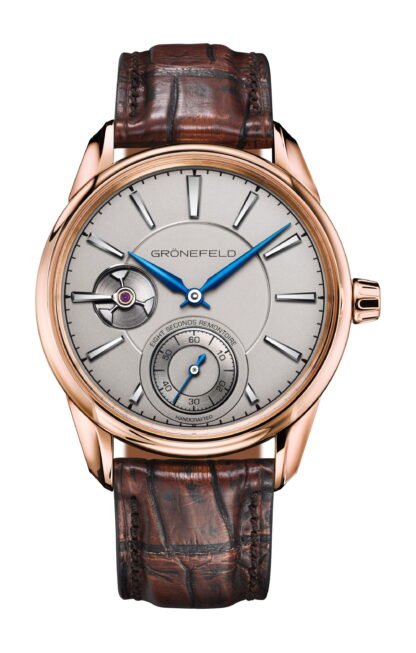 Grönefeld 1941 Remontoire Constant Force Rhodium Dial Rg Gray