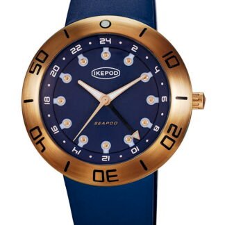 Ikepod Seapod Bronze Gmt Sylvia Blue