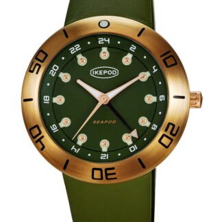 Ikepod Seapod Bronze Gmt Yves Green
