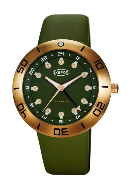 Ikepod Seapod Bronze Gmt Yves Green