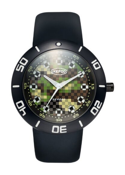 Ikepod Seapod Pixpat Artistic Dial, Green