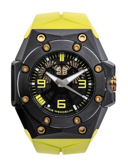 Linde Werdelin Oktopus Double Date 3Dtp Carbon Yellow Black