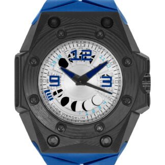 Linde Werdelin Oktopus Moon 3Dtp Blue Silver