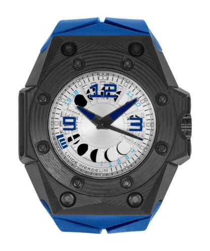 Linde Werdelin Oktopus Moon 3Dtp Blue Silver